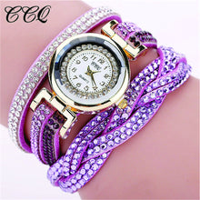 Casual Quartz Women Rhinestone